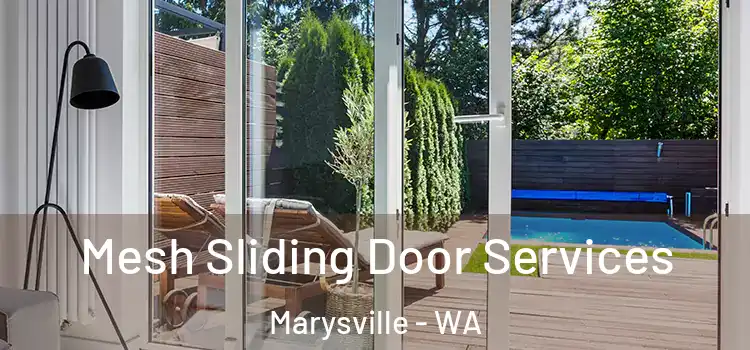 Mesh Sliding Door Services Marysville - WA