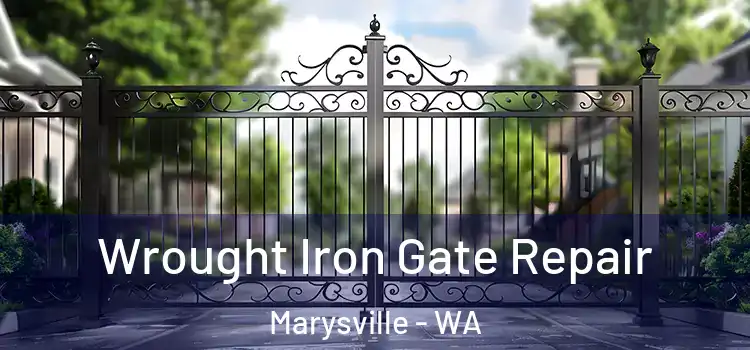 Wrought Iron Gate Repair Marysville - WA